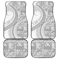 Tonga White Sunday Car Mats Lotu Tamaiti Ngatu Tribal - Polynesian Pride