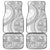 Tonga White Sunday Car Mats Lotu Tamaiti Ngatu Tribal - Polynesian Pride