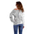 Tonga White Sunday Off Shoulder Sweater Lotu Tamaiti Ngatu Tribal - Polynesian Pride
