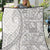 Tonga White Sunday Quilt Lotu Tamaiti Ngatu Tribal - Polynesian Pride