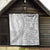 Tonga White Sunday Quilt Lotu Tamaiti Ngatu Tribal - Polynesian Pride