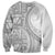Tonga White Sunday Sweatshirt Lotu Tamaiti Ngatu Tribal - Polynesian Pride