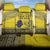 Niue Crab Personalised Back Car Seat Cover Niuean Hiapo Pattern - Polynesian Pride