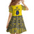 Niue Crab Personalised Family Matching Long Sleeve Bodycon Dress and Hawaiian Shirt Niuean Hiapo Pattern - Polynesian Pride
