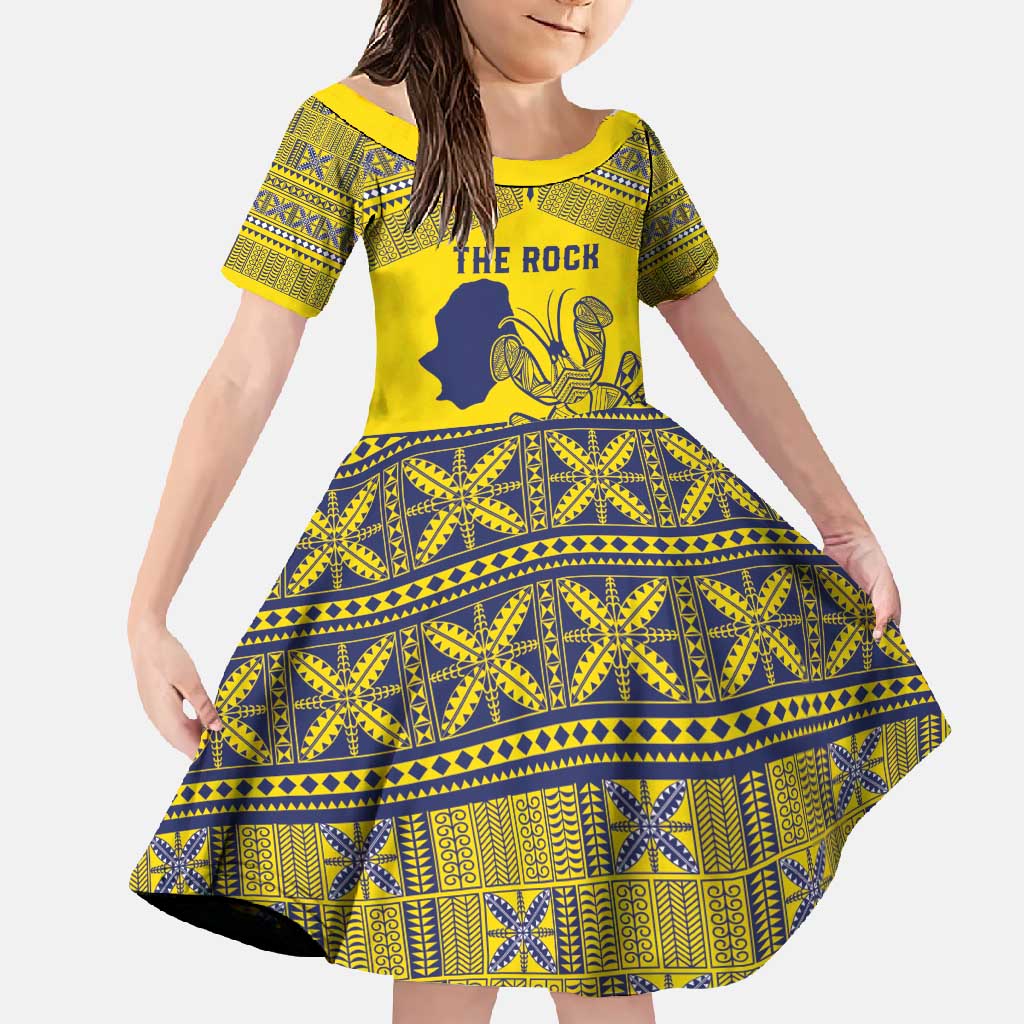 Niue Crab Personalised Family Matching Short Sleeve Bodycon Dress and Hawaiian Shirt Niuean Hiapo Pattern - Polynesian Pride