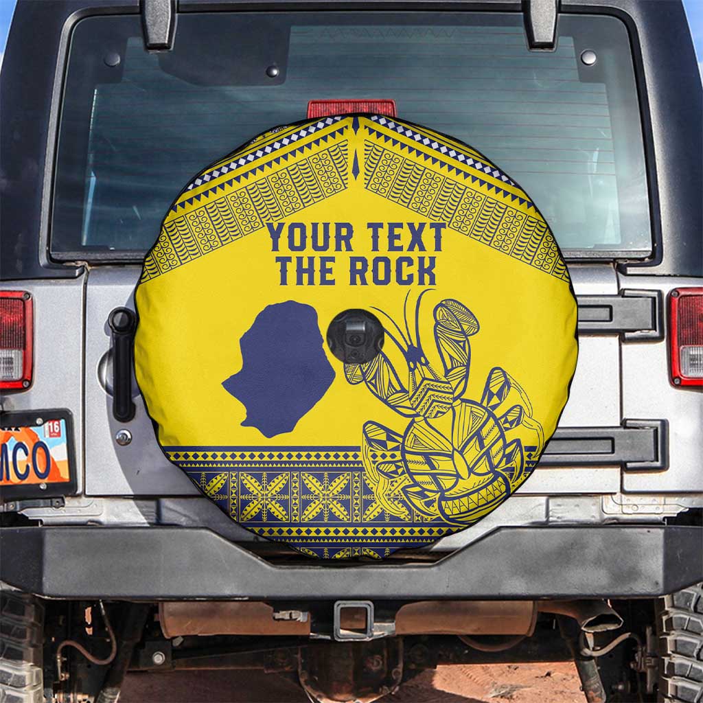 Niue Crab Personalised Spare Tire Cover Niuean Hiapo Pattern - Polynesian Pride