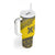 Niue Crab Personalised Tumbler With Handle Niuean Hiapo Pattern - Polynesian Pride