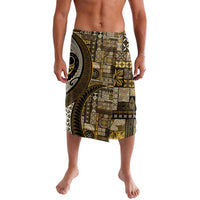 Vintage Samoa Siapo Mamanu Lavalava Gold Samoan Tapa Motif - Polynesian Pride