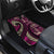 Vintage Samoa Siapo Mamanu Car Mats Pink Samoan Tapa Motif - Polynesian Pride