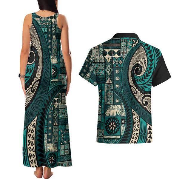 Samoa Tank Top Seal Samoan Siapo Blue Design