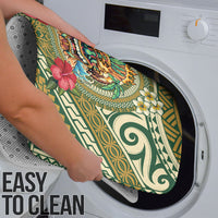 Hawaii Tiki Mask Bathroom Set Mele Kalikimaka i Iulai!