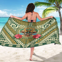 Hawaii Tiki Mask Sarong Mele Kalikimaka i Iulai!