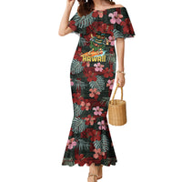 Hawaii Tiki Surfing Mermaid Dress Mele Kalikimaka i Iulai!