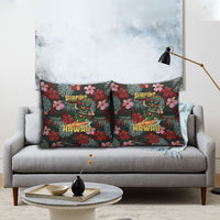 Hawaii Tiki Surfing Pillow Cover Mele Kalikimaka i Iulai!