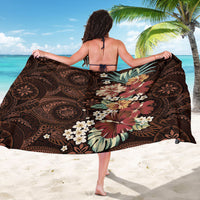 Kanoa Hawai'i Hibiscus Sarong Polynesian Tribal Tattoo Pattern Floral Elements