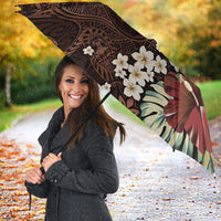 Kanoa Hawai'i Hibiscus Umbrella Polynesian Tribal Tattoo Pattern Floral Elements