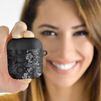 Pauli Hawai'i Hibiscus AirPods Case Polynesian Tribal Tattoo Pattern Floral Elements