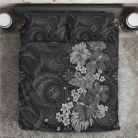 Pauli Hawai'i Hibiscus Bedding Set Polynesian Tribal Tattoo Pattern Floral Elements