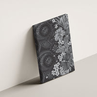 Pauli Hawai'i Hibiscus Canvas Wall Art Polynesian Tribal Tattoo Pattern Floral Elements