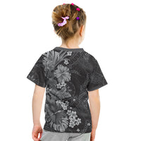 Pauli Hawai'i Hibiscus Kid T Shirt Polynesian Tribal Tattoo Pattern Floral Elements