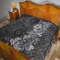 Pauli Hawai'i Hibiscus Quilt Polynesian Tribal Tattoo Pattern Floral Elements