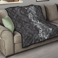 Pauli Hawai'i Hibiscus Quilt Polynesian Tribal Tattoo Pattern Floral Elements
