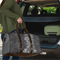 Pauli Hawai'i Hibiscus Travel Bag Polynesian Tribal Tattoo Pattern Floral Elements
