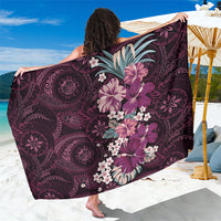 Poni Mama Hawai'i Hibiscus Sarong Polynesian Tribal Tattoo Pattern Floral Elements