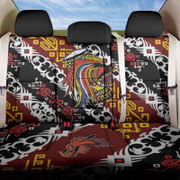 Papua New Guinea Bird Drum Back Car Seat Cover Papuan Batik Motif