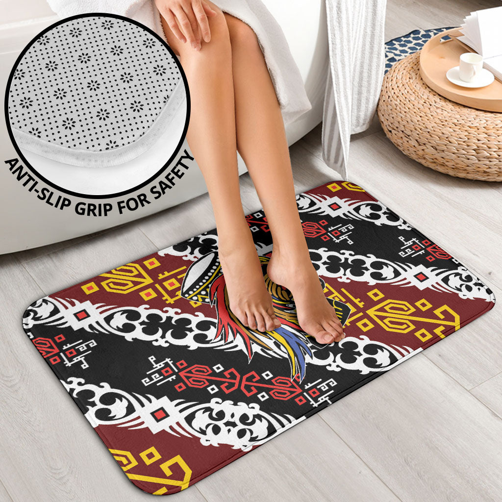 Papua New Guinea Bird Drum Bathroom Set Papuan Batik Motif