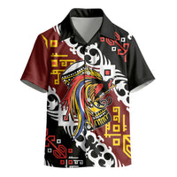 Personalised Papua New Guinea Bird Drum Kid Hawaiian Shirt Papuan Batik Motif