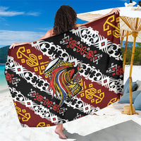 Papua New Guinea Bird Drum Sarong Papuan Batik Motif