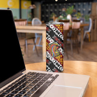 Papua New Guinea Bird Drum Skinny Tumbler Papuan Batik Motif
