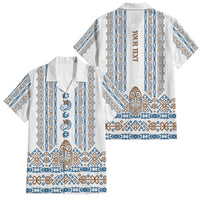 Personalised Papua New Guinea Bird Ethnic Family Matching Long Sleeve Bodycon Dress and Hawaiian Shirt Papuan Batik Inspired Pattern