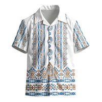 Personalised Papua New Guinea Bird Ethnic Kid Hawaiian Shirt Papuan Batik Inspired Pattern