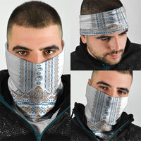 Papua New Guinea Bird Ethnic Neck Gaiter Papuan Batik Inspired Pattern