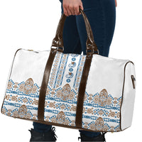 Papua New Guinea Bird Ethnic Travel Bag Papuan Batik Inspired Pattern