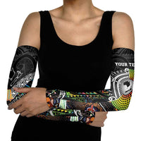 Australia New Zealand Personalised Arm Sleeves Maori Aboriginal Art Style - Polynesian Pride