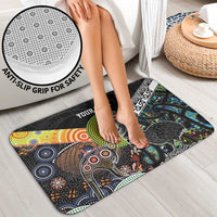 Australia New Zealand Personalised Bathroom Set Maori Aboriginal Art Style - Polynesian Pride