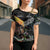 Australia New Zealand Personalised Cross Shoulder Shirt Maori Aboriginal Art Style - Polynesian Pride