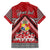 Personalised Tonga Rugby Pacific Family Matching Long Sleeve Bodycon Dress and Hawaiian Shirt Ikale Tahi Sipi Tau