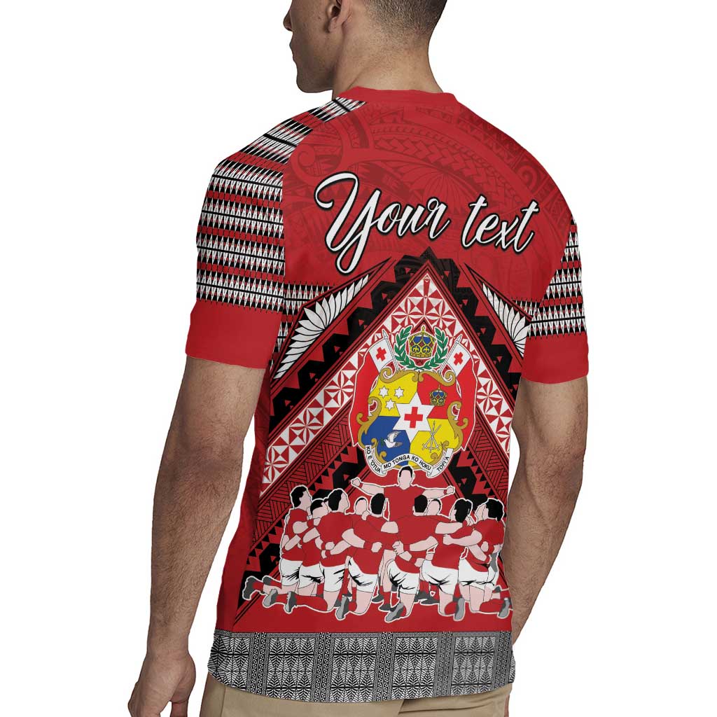 Personalised Tonga Rugby Pacific Rugby Jersey Ikale Tahi Sipi Tau