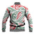 New Zealand Kowhaiwhai Christmas Baseball Jacket Traditional Maori Koru Pattern - Polynesian Pride