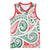 New Zealand Kowhaiwhai Christmas Basketball Jersey Traditional Maori Koru Pattern - Polynesian Pride