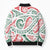 New Zealand Kowhaiwhai Christmas Bomber Puffer Jacket Traditional Maori Koru Pattern - Polynesian Pride