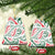New Zealand Kowhaiwhai Christmas Ceramic Ornament Traditional Maori Koru Pattern - Polynesian Pride