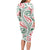New Zealand Kowhaiwhai Christmas Family Matching Long Sleeve Bodycon Dress and Hawaiian Shirt Traditional Maori Koru Pattern - Polynesian Pride