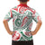 New Zealand Kowhaiwhai Christmas Family Matching Off Shoulder Maxi Dress and Hawaiian Shirt Traditional Maori Koru Pattern - Polynesian Pride