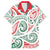 New Zealand Kowhaiwhai Christmas Family Matching Off Shoulder Maxi Dress and Hawaiian Shirt Traditional Maori Koru Pattern - Polynesian Pride