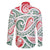 New Zealand Kowhaiwhai Christmas Family Matching Short Sleeve Bodycon Dress and Hawaiian Shirt Traditional Maori Koru Pattern - Polynesian Pride
